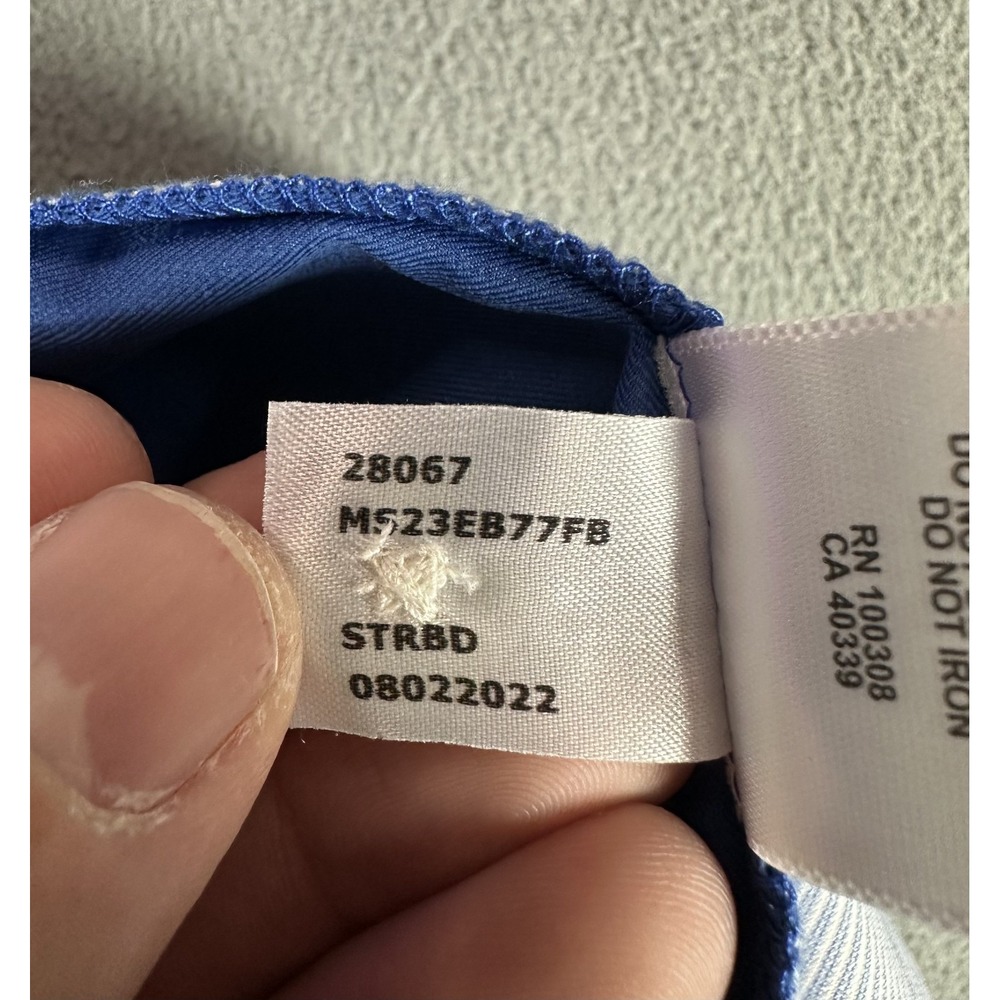 Peter Millar Pants 40x32 Blue EB77 Raleigh Performance Trouser Quiet Luxury - Picture 9 of 10